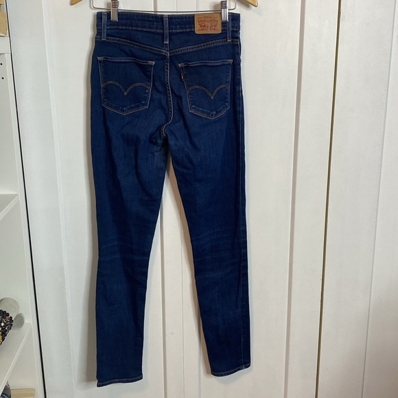 Levi’s -Blue 721 High rise skinny jeans - W27 L32 - Picture 5 of 7